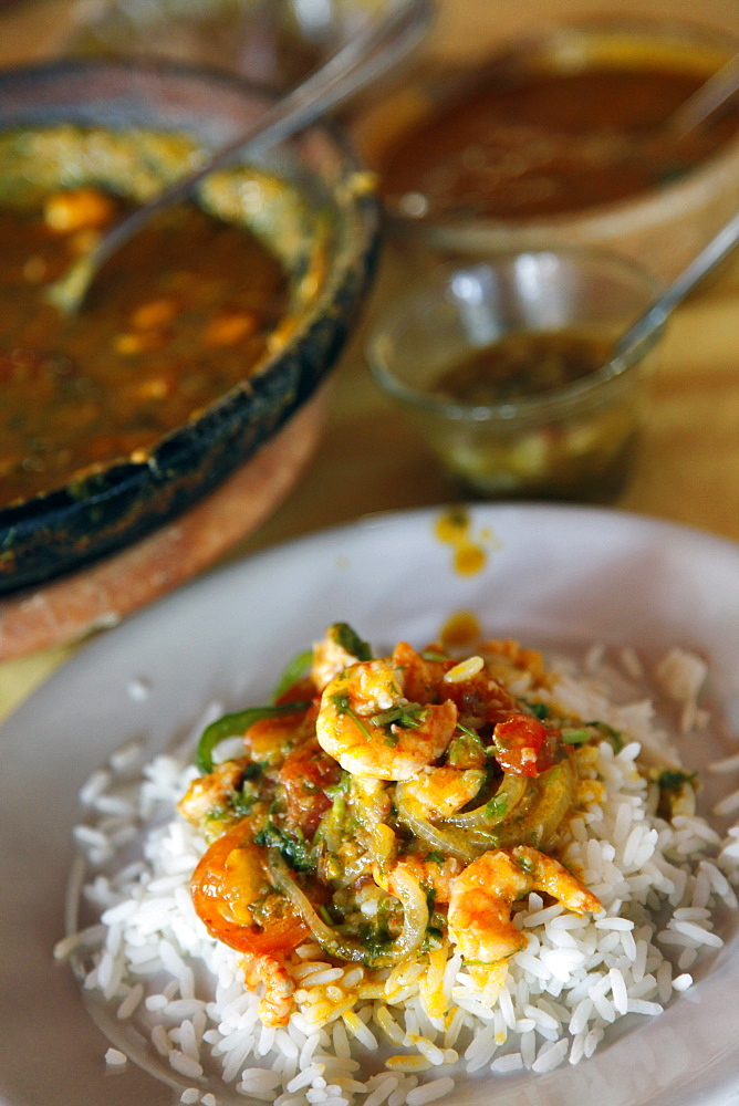 Moqueca dish, Salvador (Salvador de Bahia), Bahia, Brazil, South America 