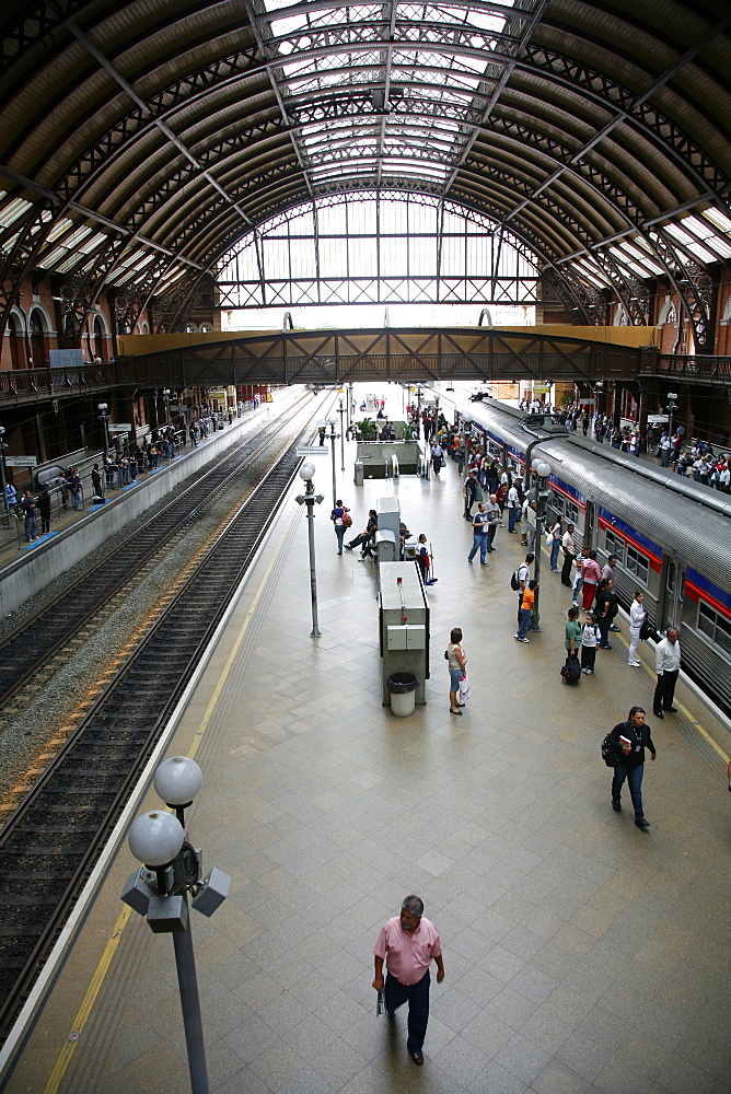 Estacao da Luz train station, Sao Paulo, Brazil, South America