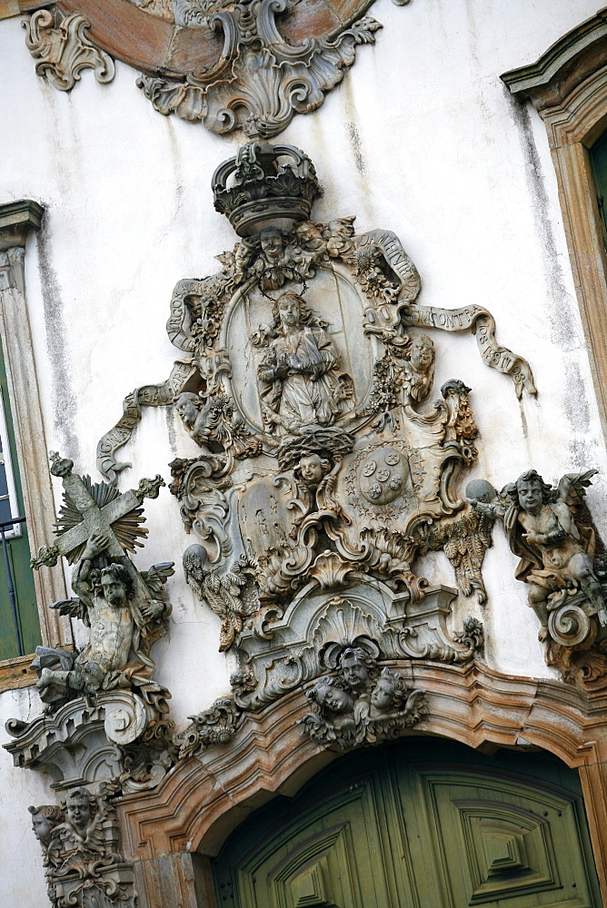 Ouro Preto, UNESCO World Heritage Site, Minas Gerais, Brazil, South America 