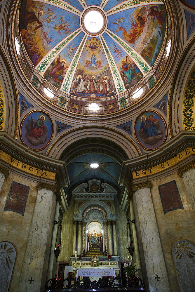 The Church at the Carmelite Stella Maris Monastery on Mount Carmel, Haifa, Israel, Middle East 