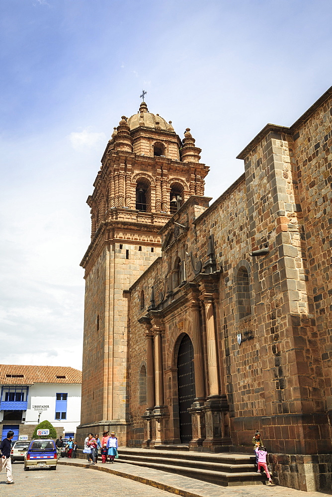 Santo Domingo church at the Qorikancha, Cuzco, UNESCO World Heritage Site, Peru, South America 