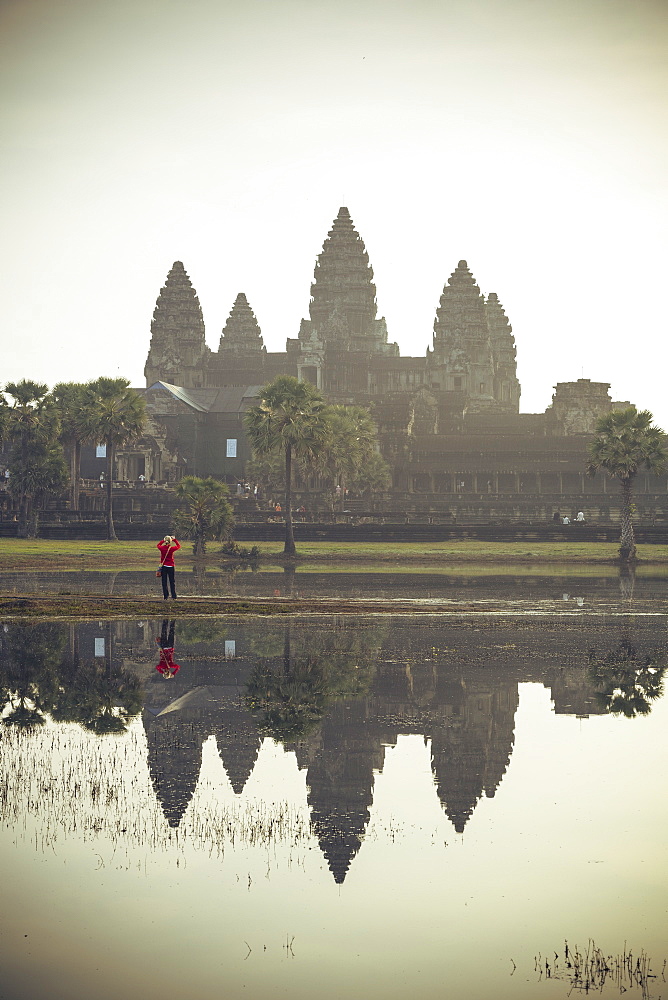 Angkor Wat temple, Angkor, UNESCO World Heritage Site, Cambodia, Indochina, Southeast Asia, Asia