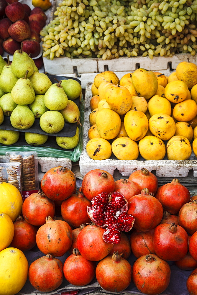 Detail of fruits at Mapusa Market, Goa, India, Asia