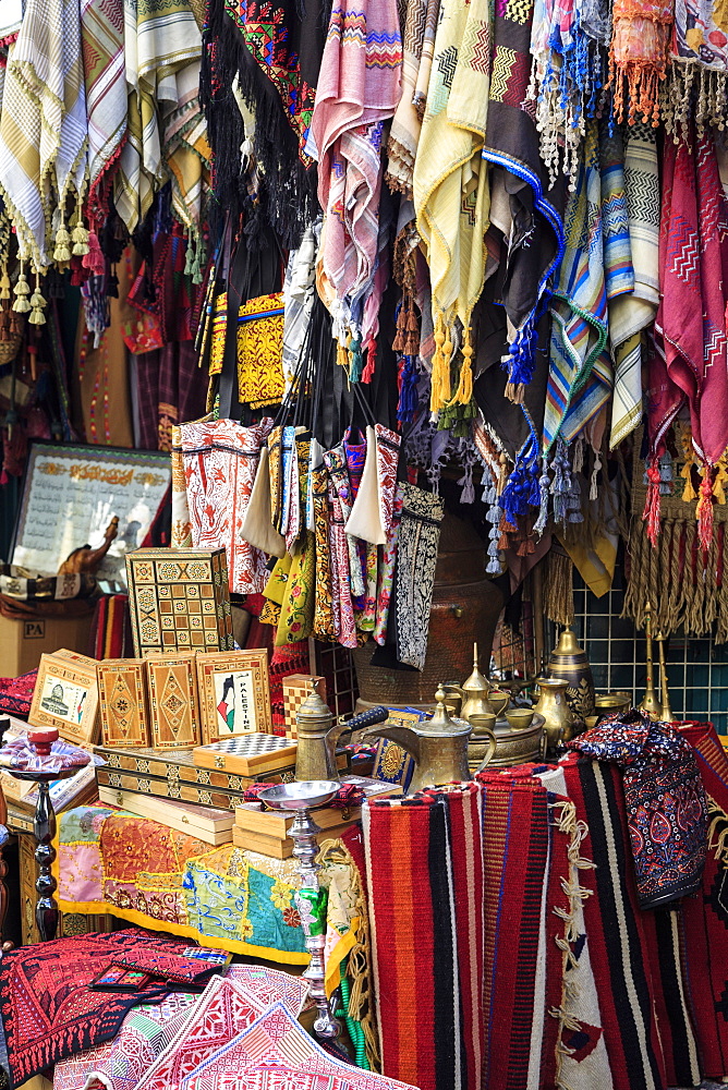 Souvenirs, Bethlehem, West Bank, Palestine territories, Israel, Middle East