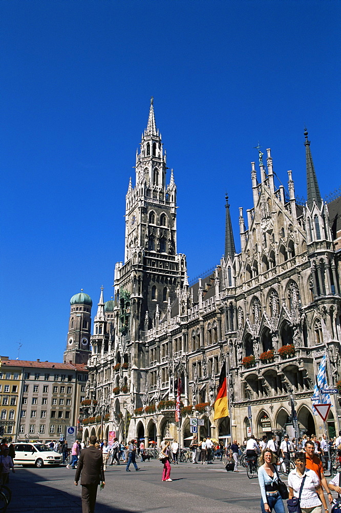 City Hall, Marienplatz, Munich, Bavaria, Germany, Europe