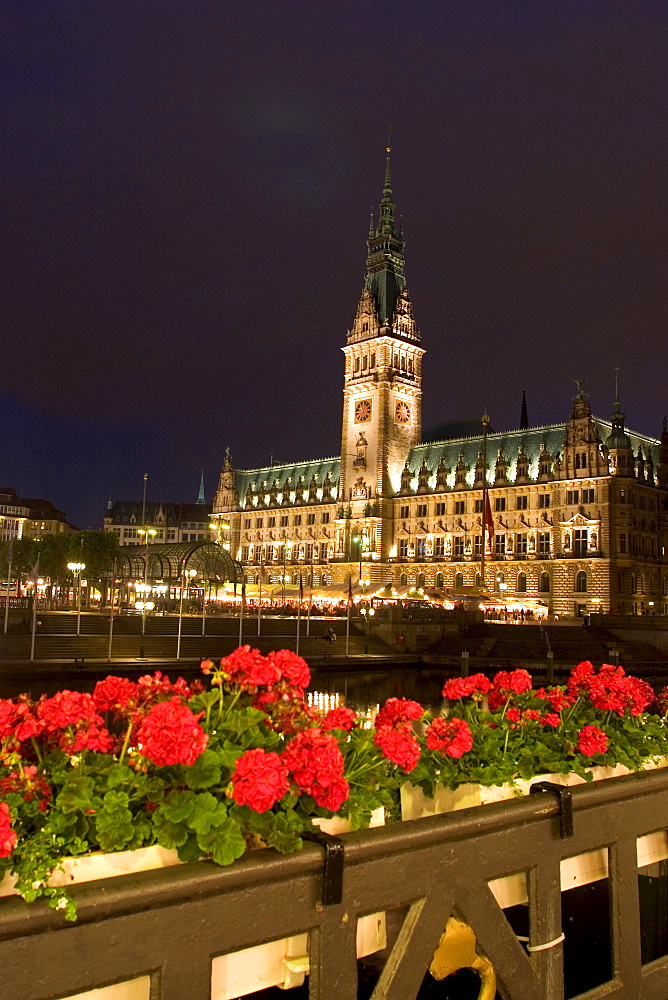 Hamburg City Hall in the Altstadt (Old Town), Hamburg, Germany, Europe