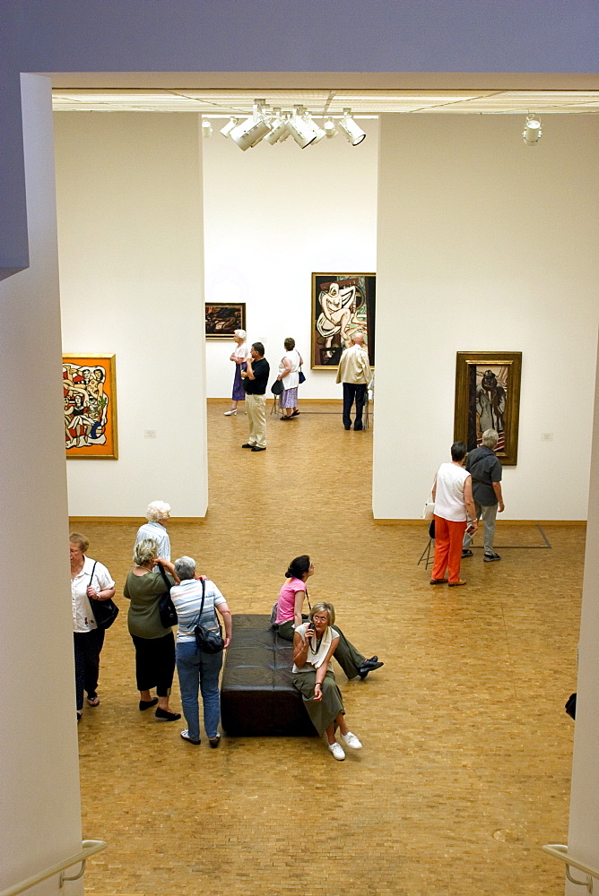 Art exhibition, Ludwig museum, Cologne, North Rhine Westphalia, Germany, Europe