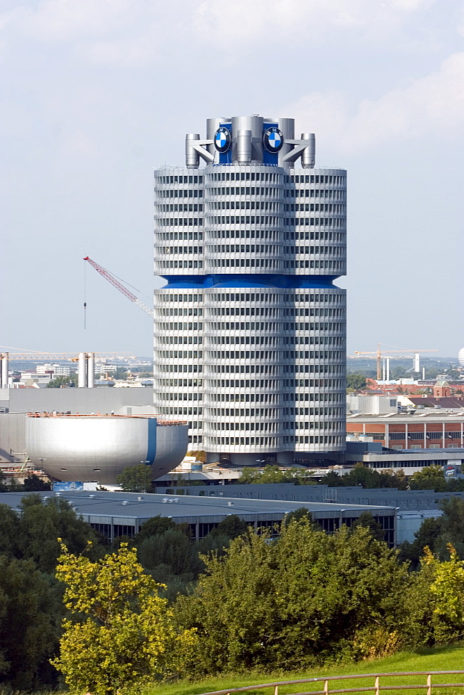 BMW building, Munich, Bavaria, Germany, Europe