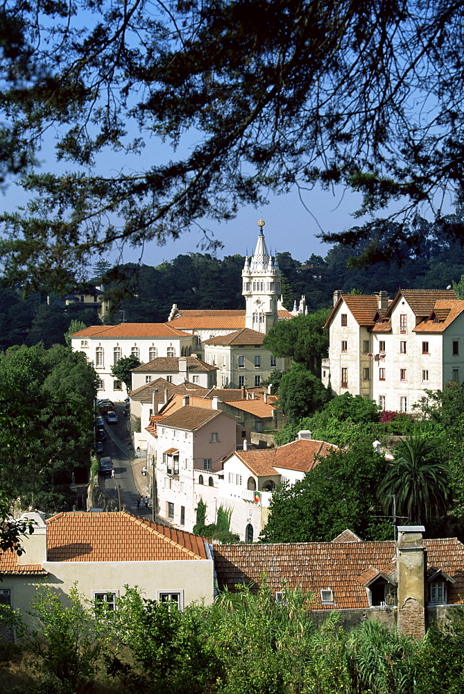 Houses at Sintra, Portugal, Europe