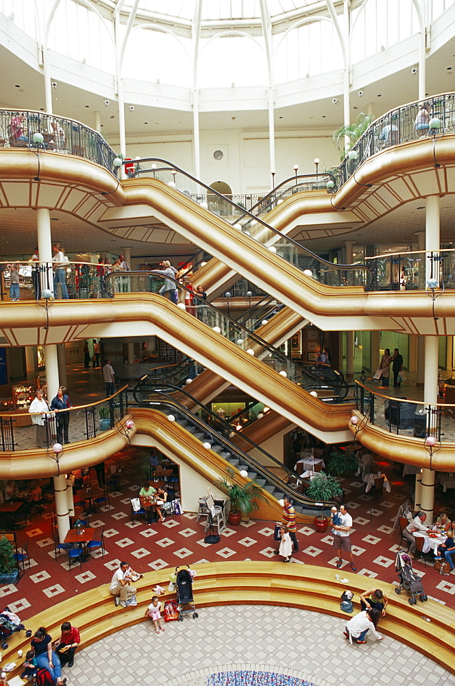 Princes Square shopping mall, Buchanan Street, Glasgow, Scotland, United Kingdom, Europe