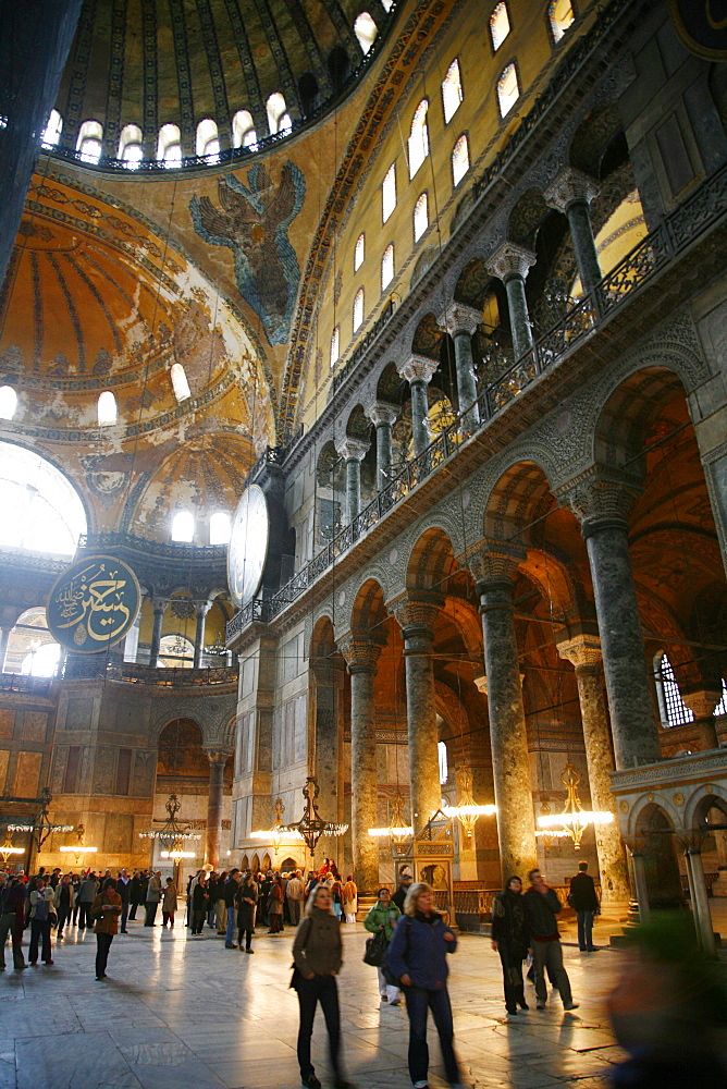 The Haghia Sophia, UNESCO World Heritage Site, Istanbul, Turkey, Europe