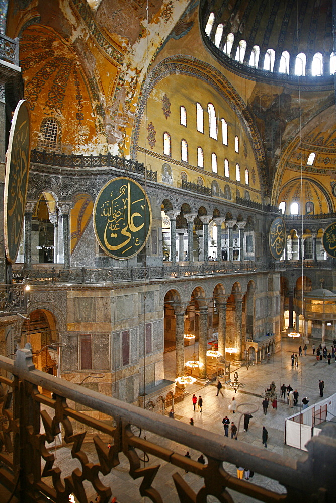 The Haghia Sophia, UNESCO World Heritage Site, Istanbul, Turkey, Europe