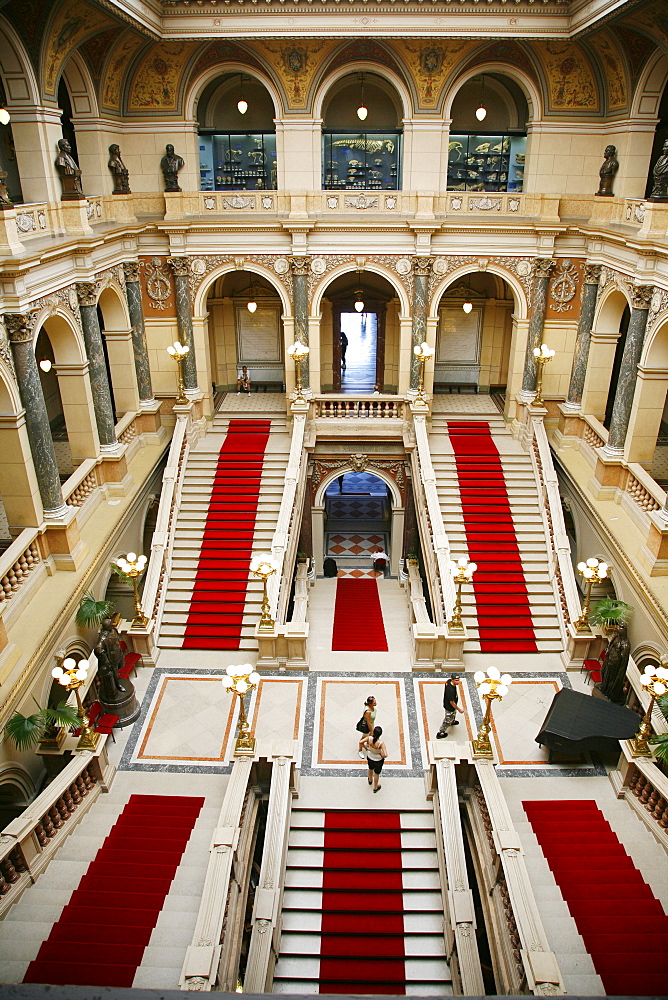 National Museum (Narodni Muzeum) in Nove Mesto, Prague, Czech Republic, Europe