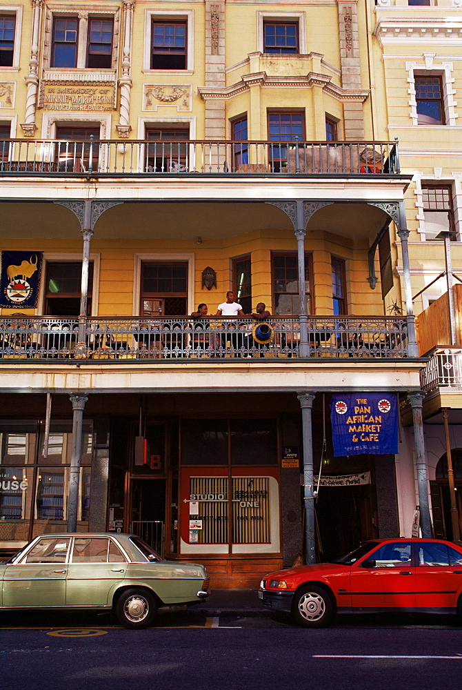 A house in Long Street in the centre of town, where many colonial houses remain, Cape Town, South Africa, Africa