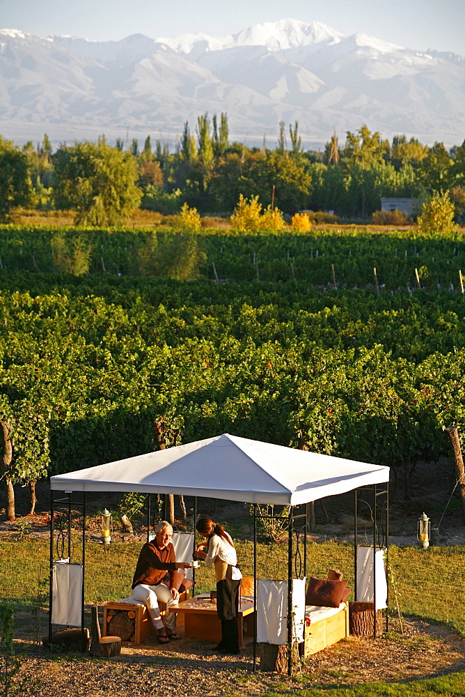 The Postales del Plata lodge in Valle de Uco, Mendoza region, Argentina, South America