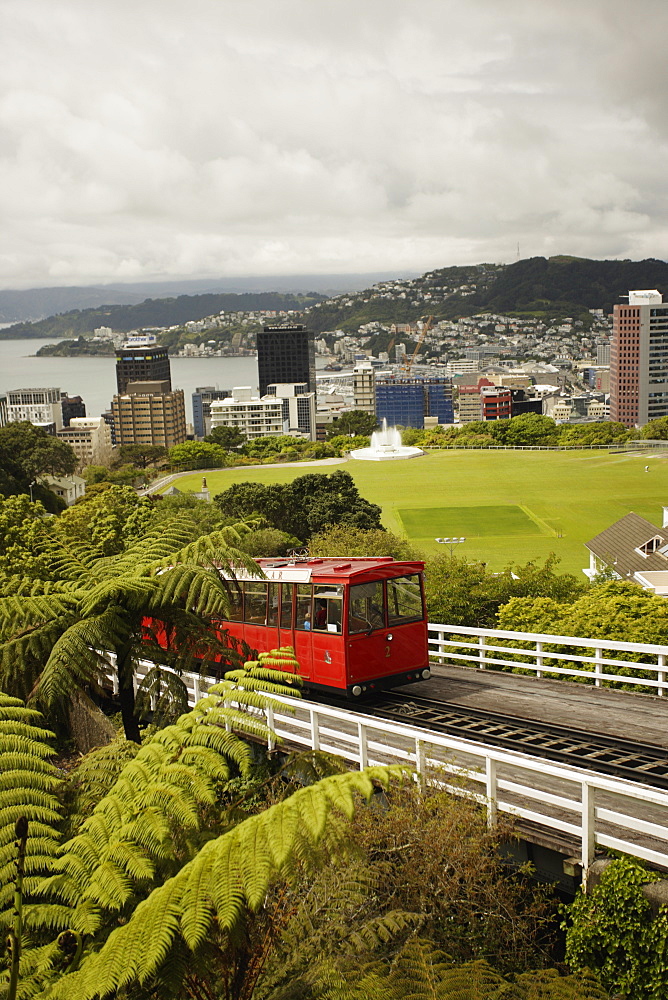 Wellington Cable Car, Wellington, North Island, New Zealand, Pacific