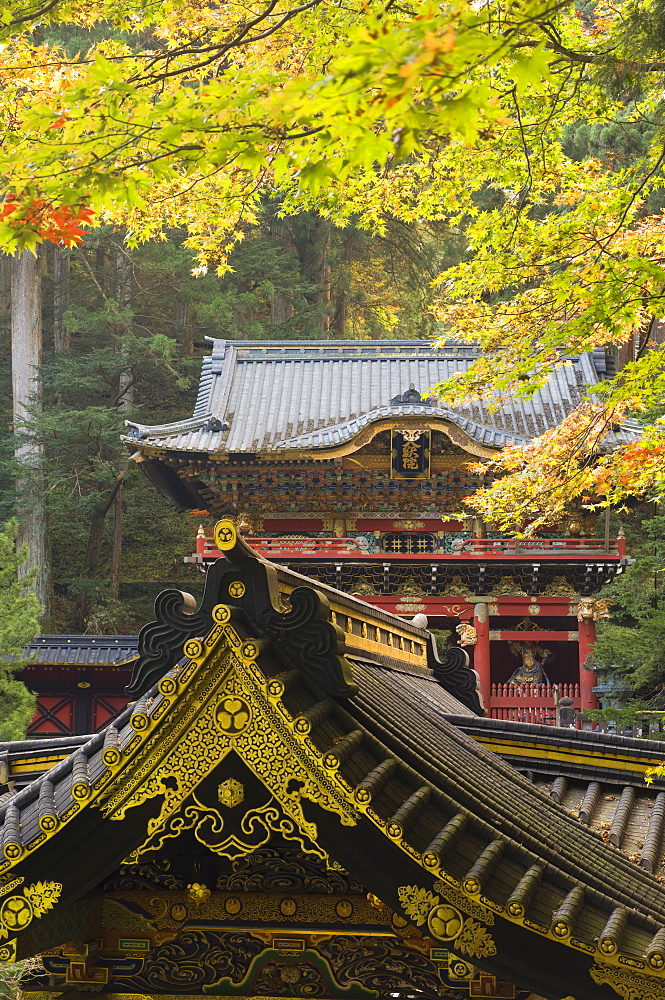 Taiyu-in Mausoleum, Nikko, Central Honshu (Chubu), Japan, Asia