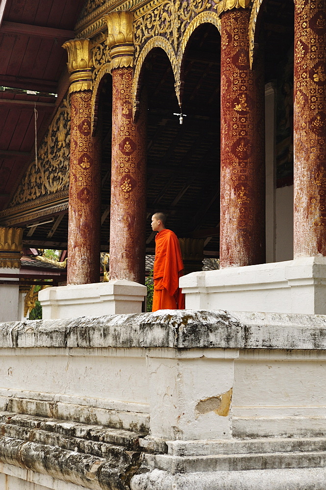 Wat Aphay, Luang Prabang, Laos, Indochina, Southeast Asia, Asia