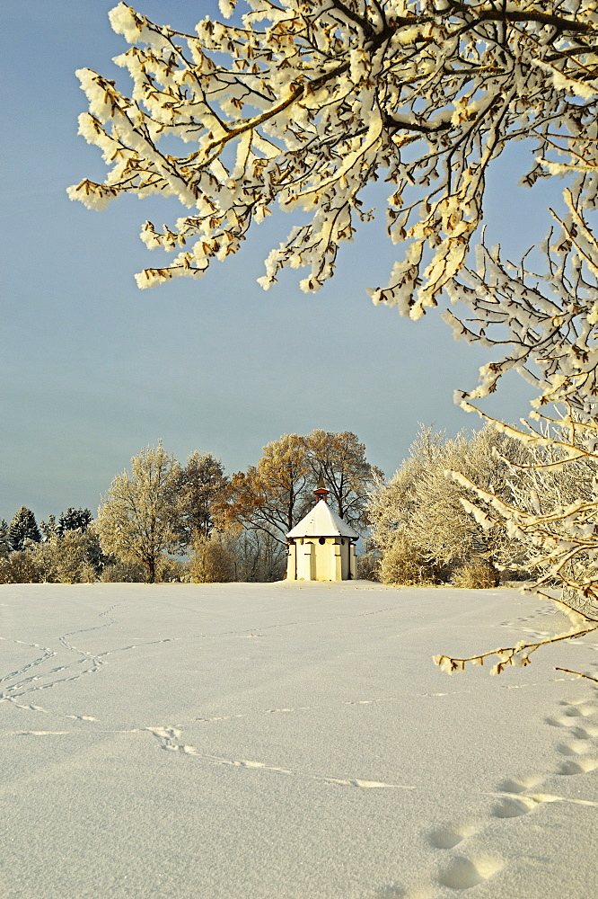 Chapel, near Villingen-Schwenningen, Schwarzwald-Baar, Baden-Wurttemberg, Germany, Europe