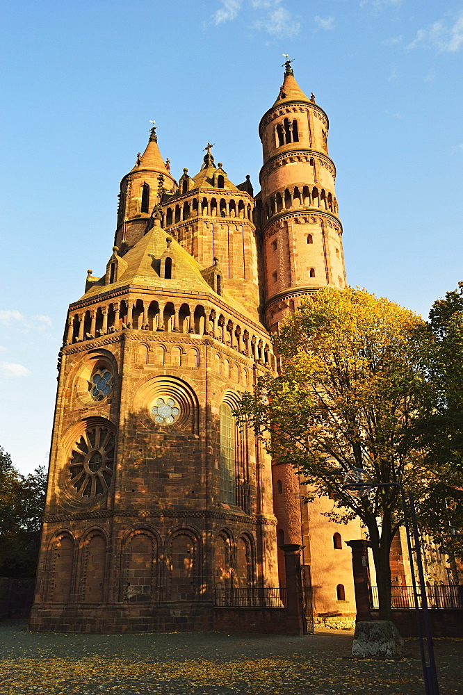 Cathedral in Worms, Rhineland-Palatinate, Germany, Europe