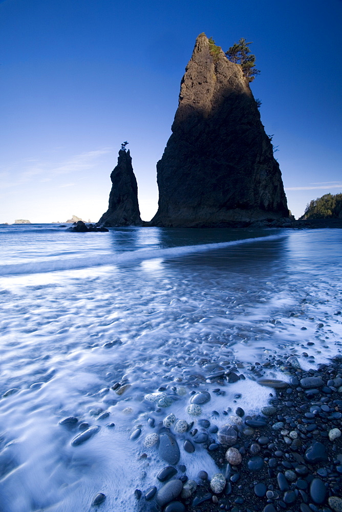 Rialto Beach, Olympic National Park, UNESCO World Heritage Site, Washington State, United States of America, North America