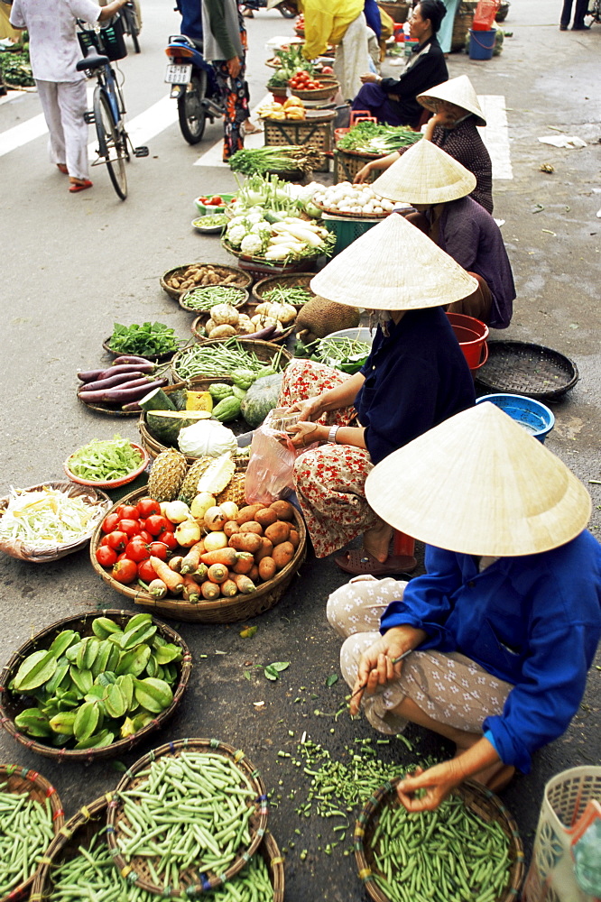 Street market, Danang, Vietnam, Indochina, Southeast Asia, Asia