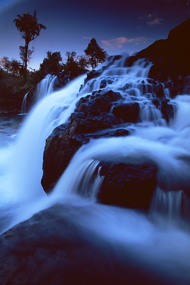 Waterfall, Bolaven Plateau, Laos, Indochina, Southeast Asia, Asia