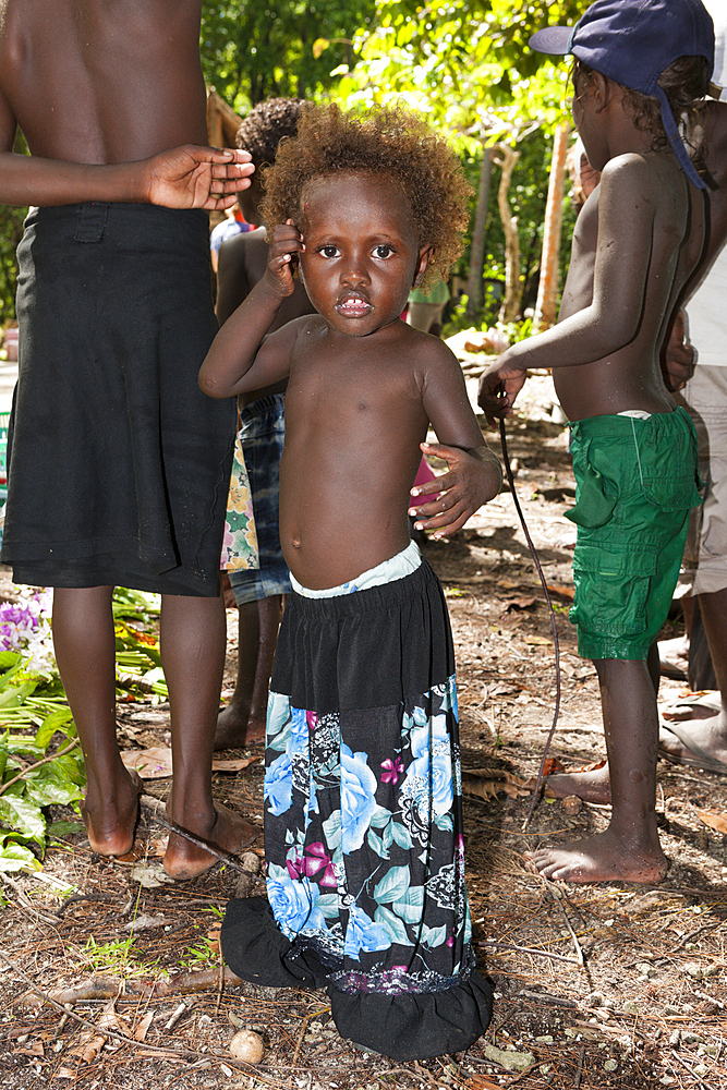 Children of Telina Island, Marovo Lagoon, Solomon Islands