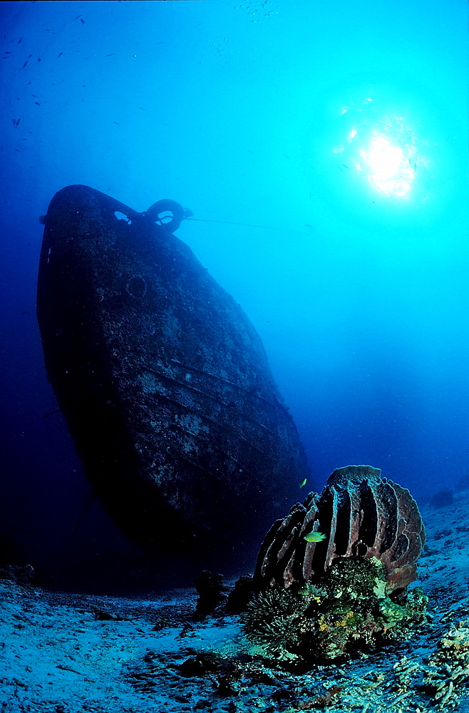 Unknown ship wreck, Papua New Guinea, Bismark Sea