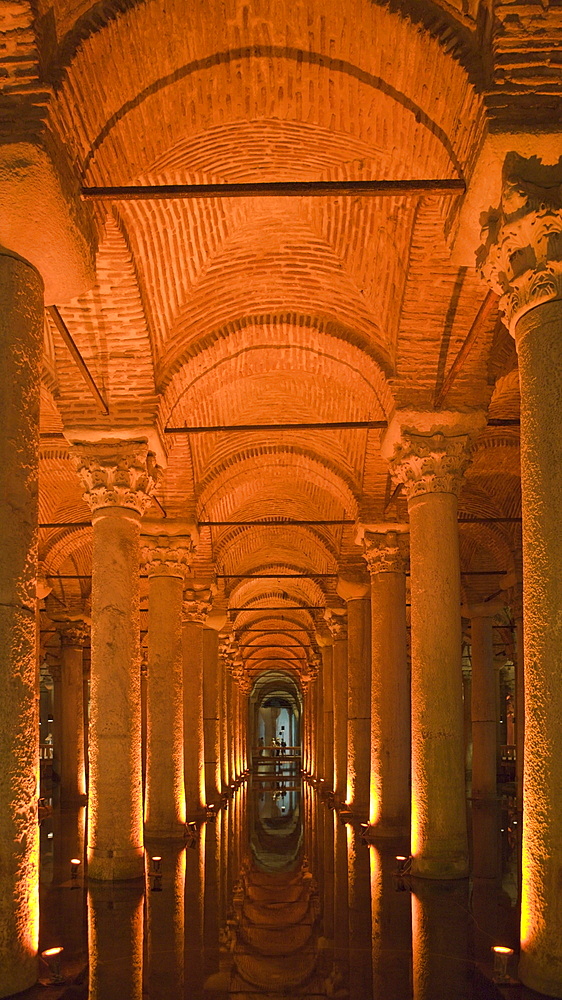 Yerebatan Sarayi Cistern, Istanbul, Turkey