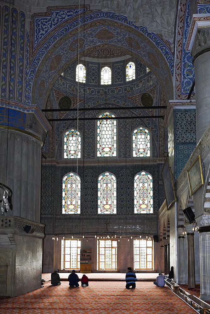 Blue Mosque, Sultan Ahmed Mosque, Istanbul, Turkey