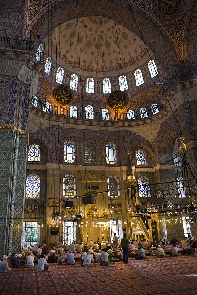 Blue Mosque, Sultan Ahmed Mosque, Istanbul, Turkey