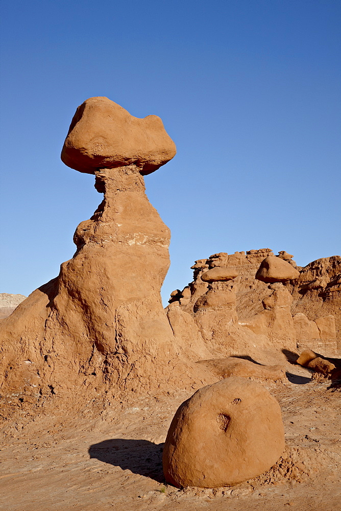 Goblin hoodoo formations, Goblin Valley State Park, Utah, United States of America, North America