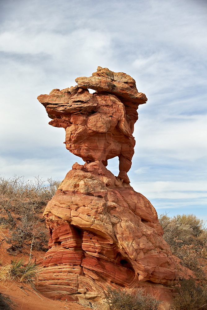 Sandstone, formations, Vermillion Cliffs National Monument, Arizona, United States of America, North America 