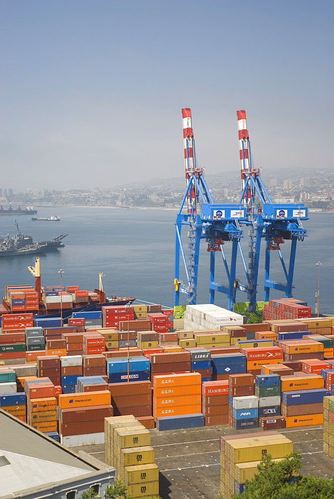 Port, Valparaiso, Chile, South America