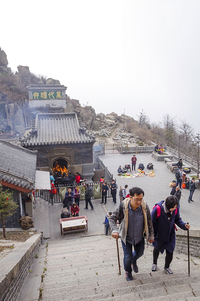 Mount Taishan, Taian, Shandong province, China, Asia