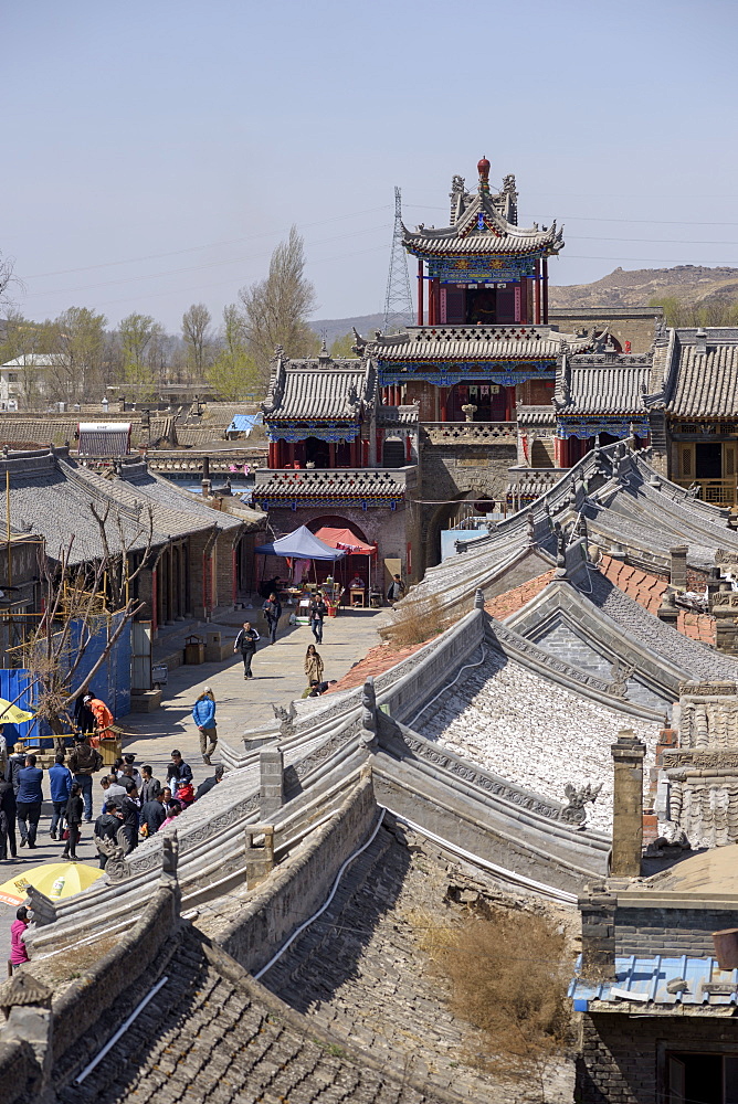 Gaojiabu Ancient Town in Shenmu County, Shaanxi Province, China, Asia