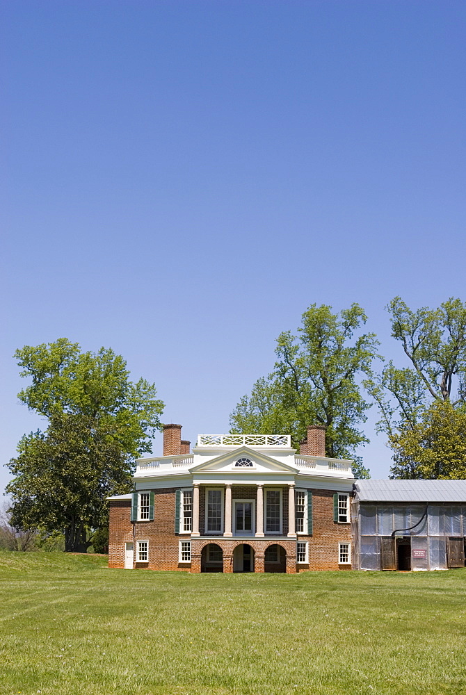 Thomas Jefferson's Poplar Forest, Virginia, United States of America, North America