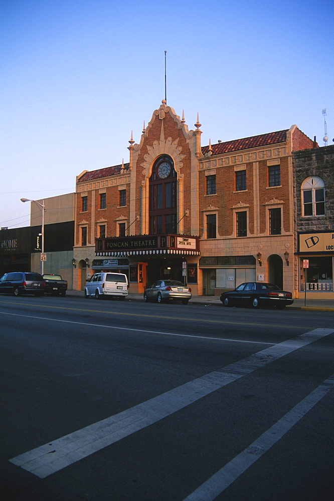 Poncan Theatre, Ponca City, Oklahoma, United States of America, North America