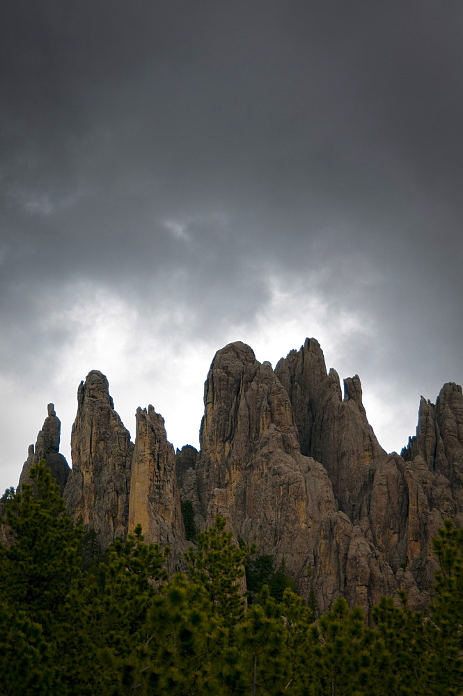 Needles Highway, Black Hills, South Dakota, United States of America, North America