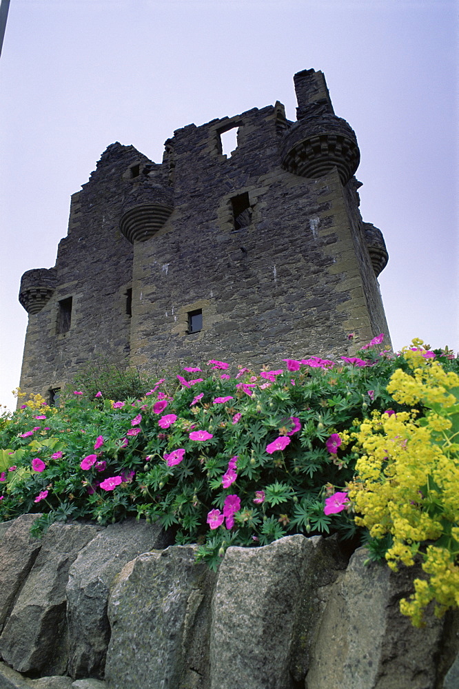 Scalloway castle, dating from the 16th century, Mainland, Shetland Islands, Scotland, United Kingdom, Europe