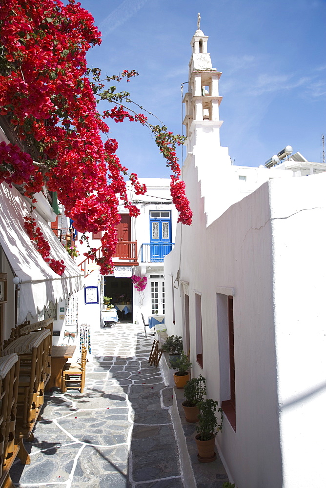 Chora, Mykonos, Cyclades, Greek Islands, Greece, Europe