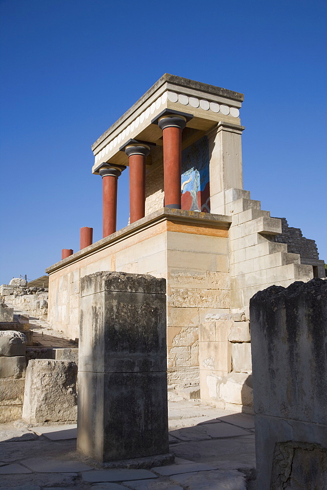 Knossos, Crete, Greek Islands, Greece, Europe