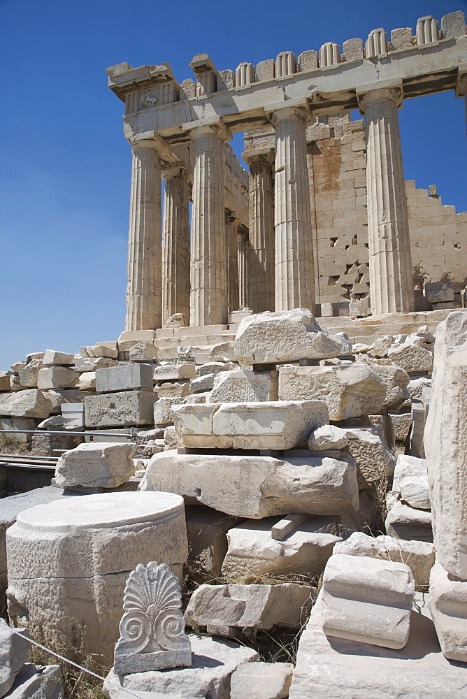 The Parthenon, Acropolis, UNESCO World Heritage Site, Athens, Greece, Europe