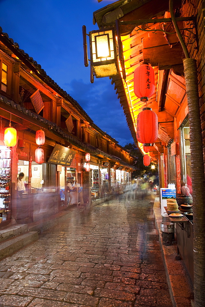 The Old Town, Lijiang, UNESCO World Heritage Site, Yunnan Province, China, Asia