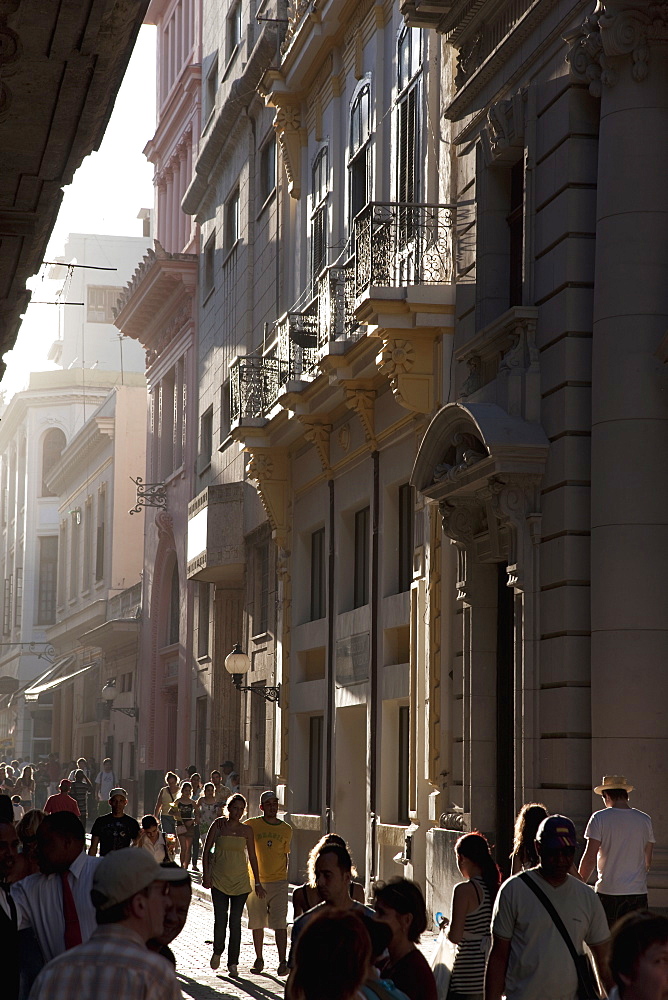 Calle Obispo, Havana, Cuba, West Indies, Central America