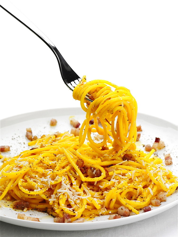 Spaghetti alla carbonara, Italy, Europe