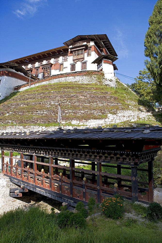 Trongsa Dzong, Trongsa, Bhutan, Asia