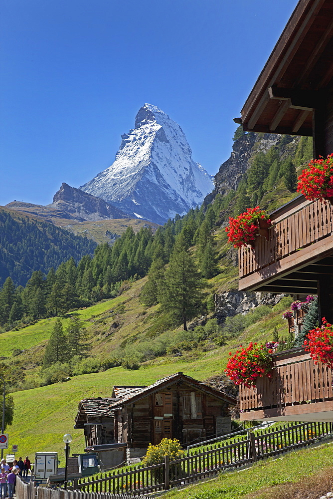 Matterhorn, Zermatt, Canton Valais, Swiss Alps, Switzerland, Europe