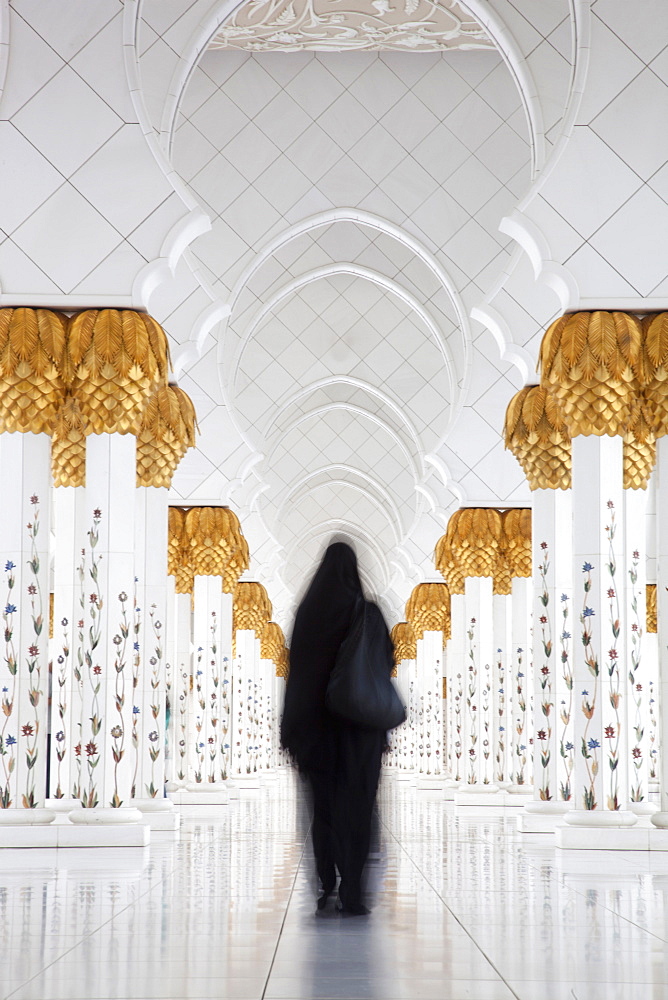 Sheikh Zayed Mosque, Abu Dhabi, United Arab Emirates, Middle East